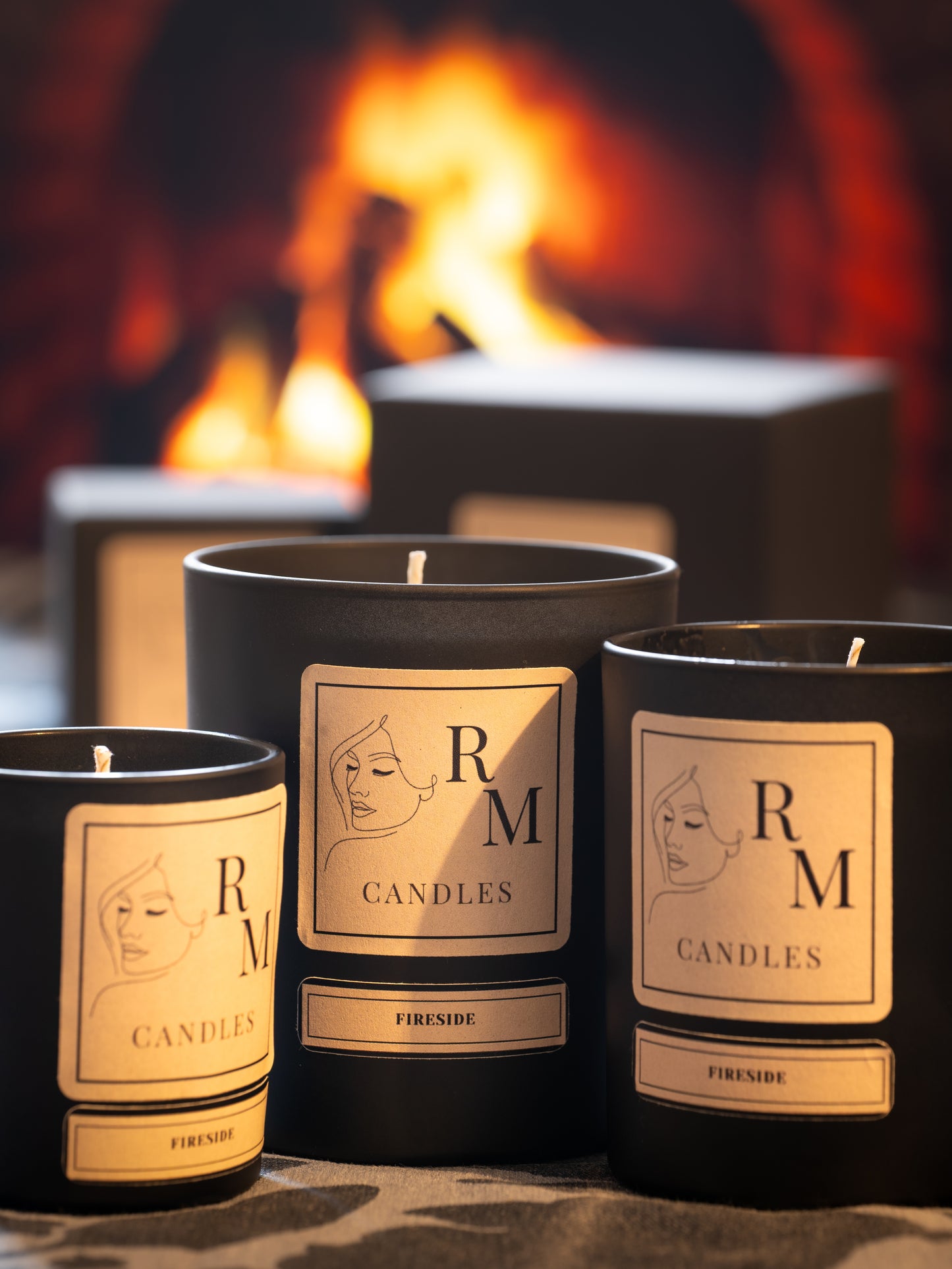 Fireside RM Luxury Candles