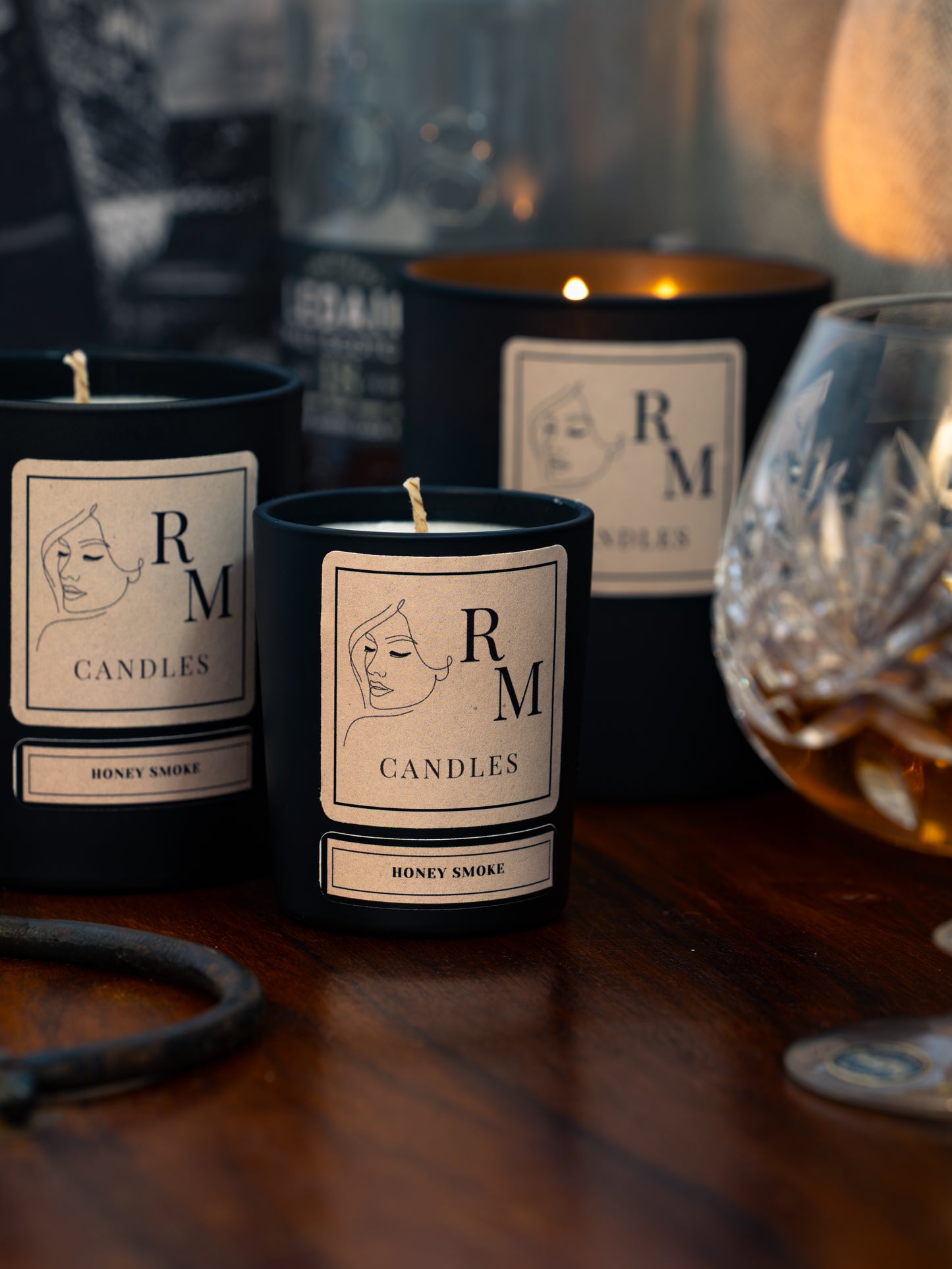Honey Smoke RM Luxury Candles