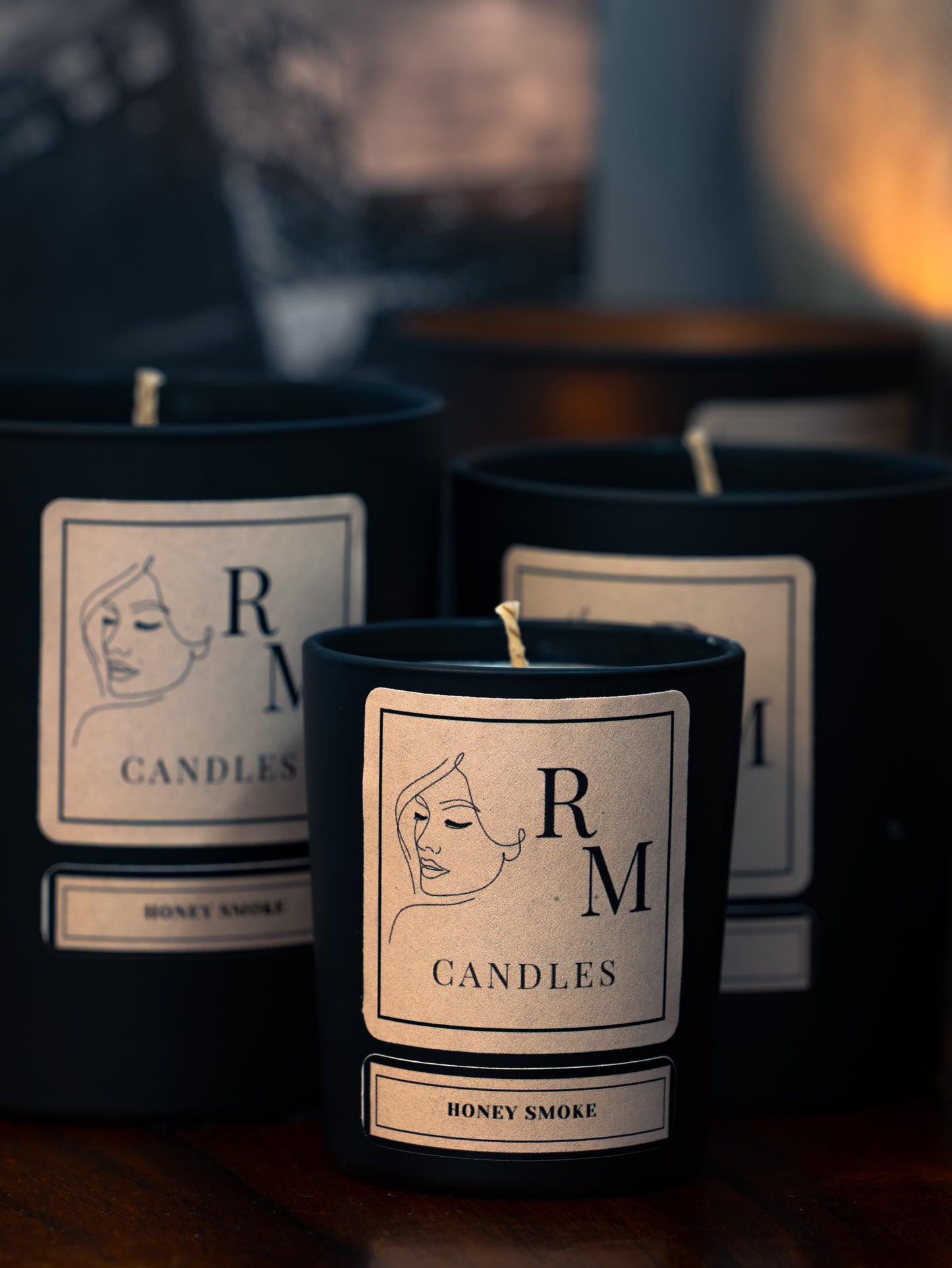 Honey Smoke RM Luxury Candles